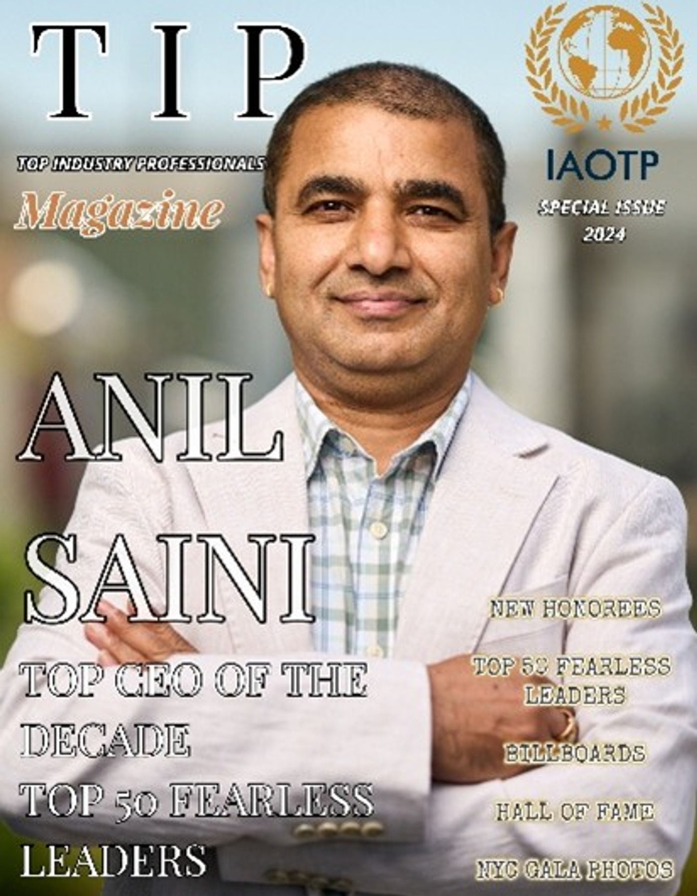 Anil — T.I.P. Magazine cover