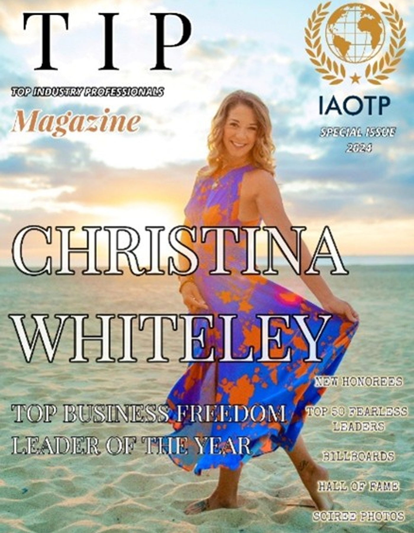Christina — T.I.P. Magazine cover