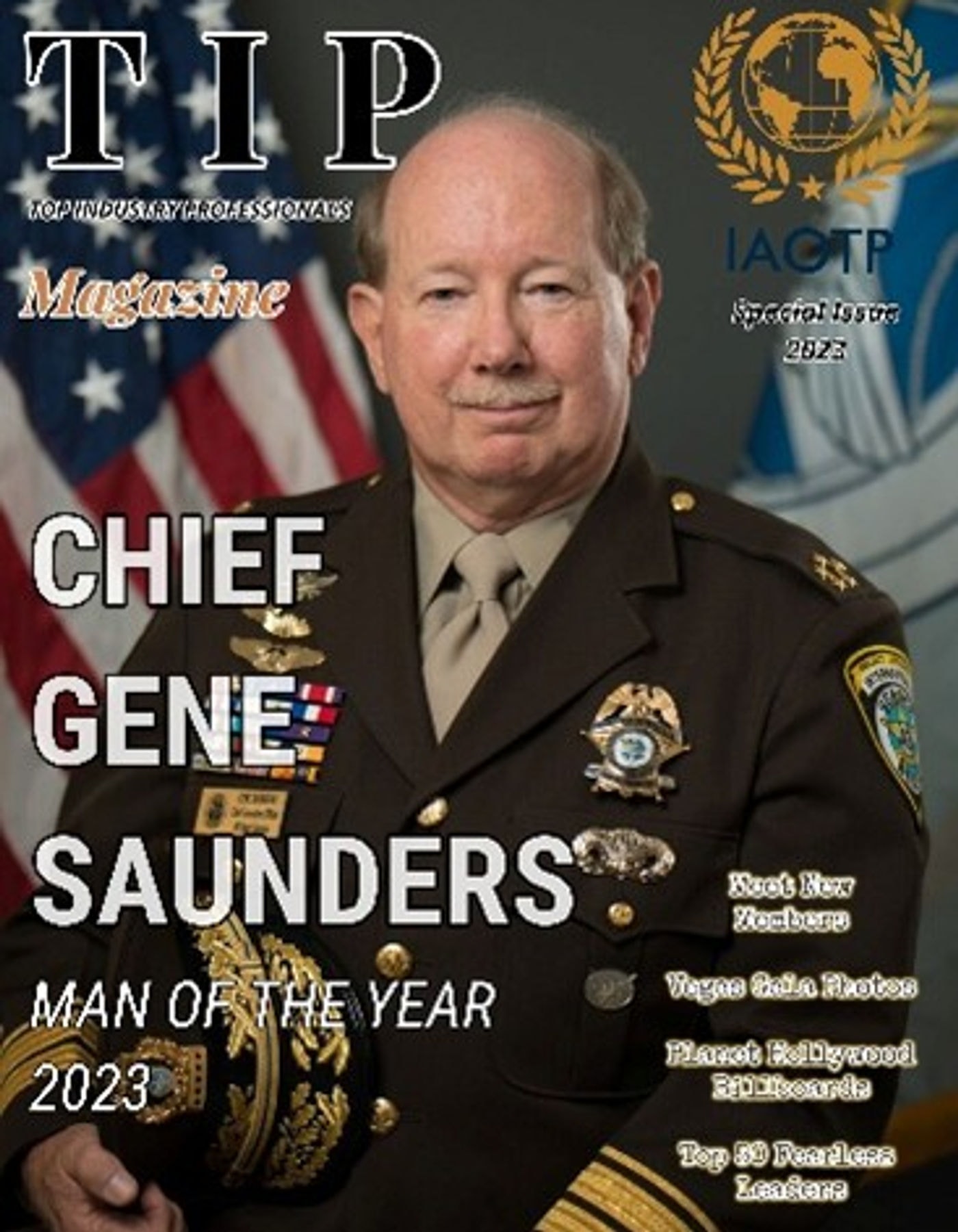 Gene Saunders — T.I.P. Magazine cover
