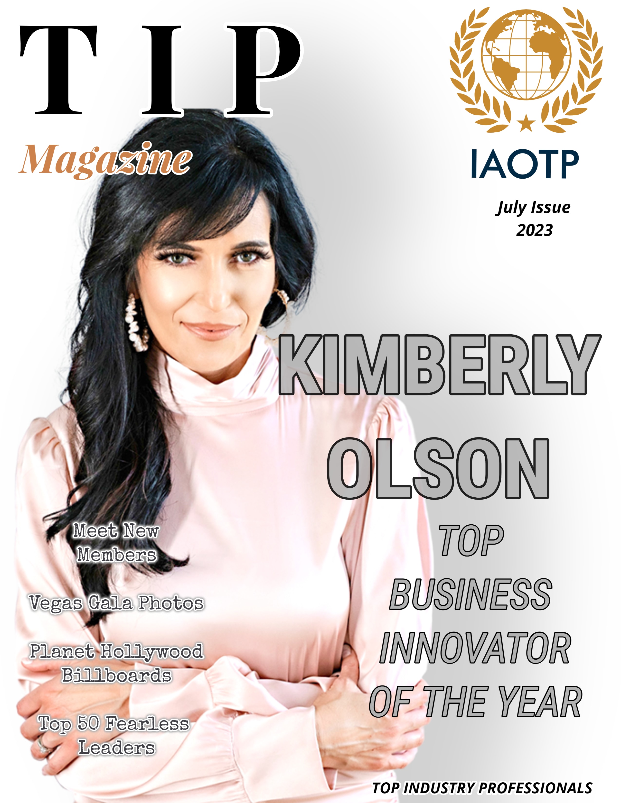 Kimberly Olson — T.I.P. Magazine cover