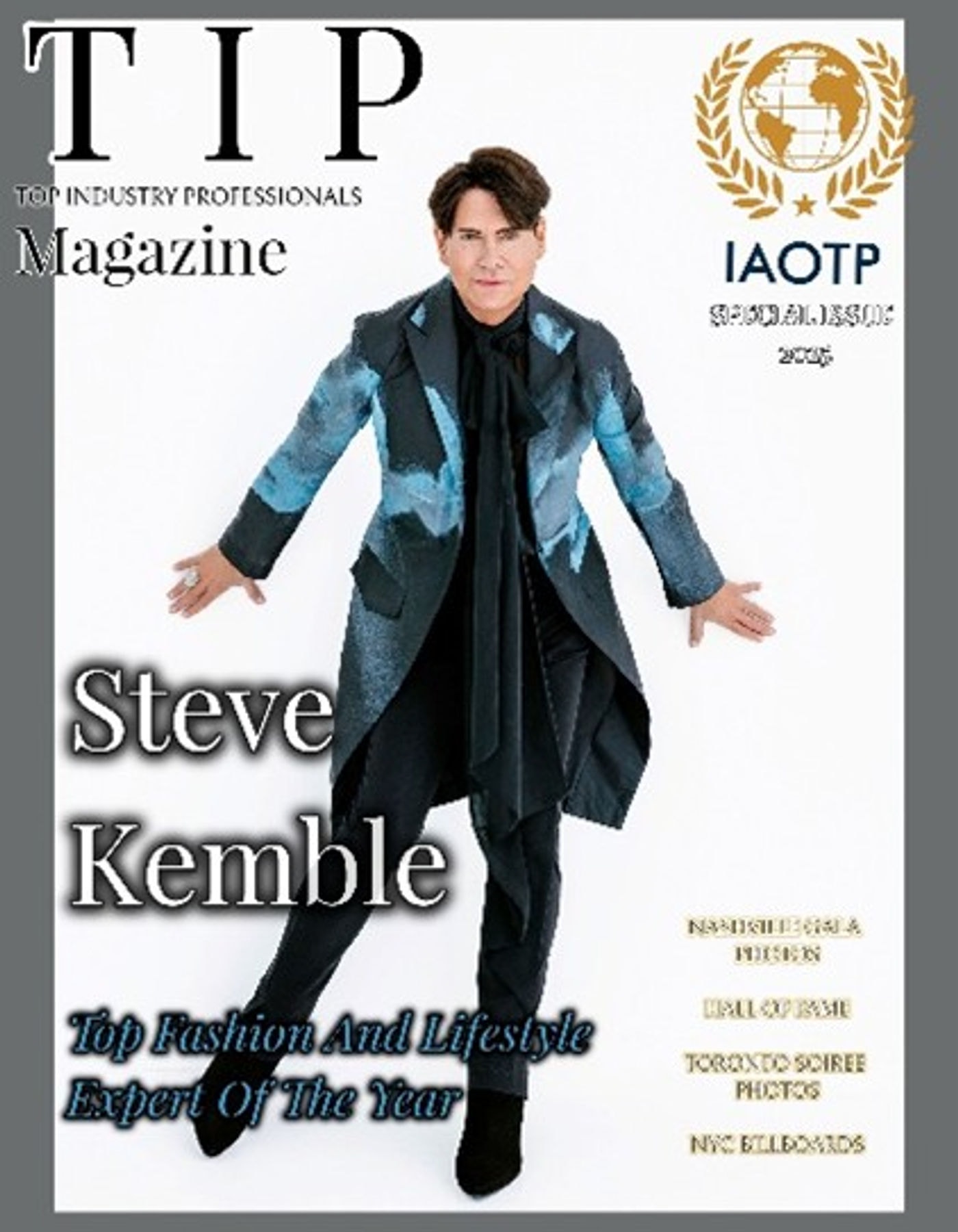 Steve — T.I.P. Magazine cover