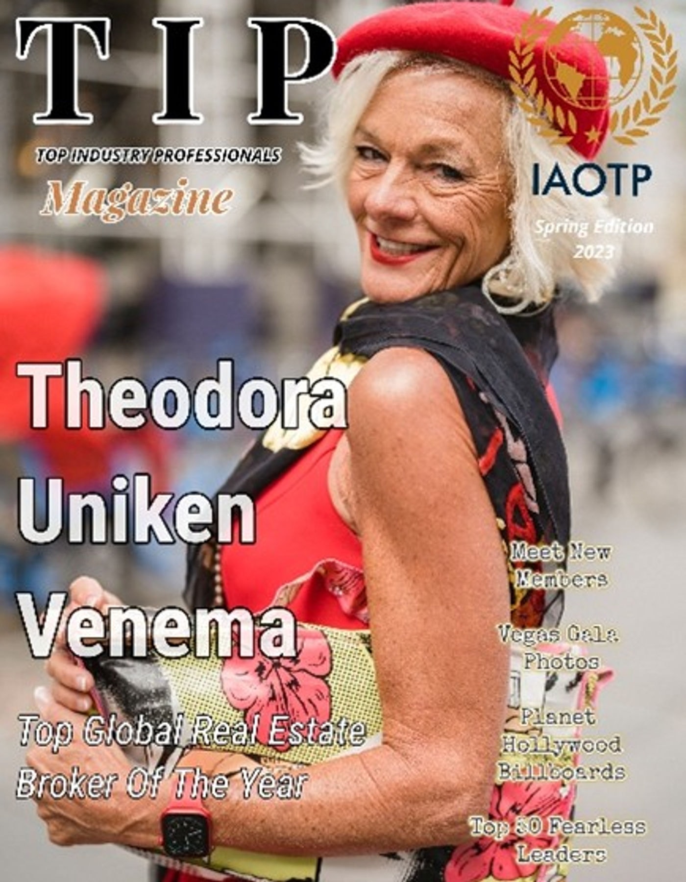 Theodora — T.I.P. Magazine cover